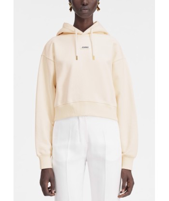 JACQUEMUS - LE HOODIE GROS GRAIN LIGHT BEIGE à prix réduit toute l'année