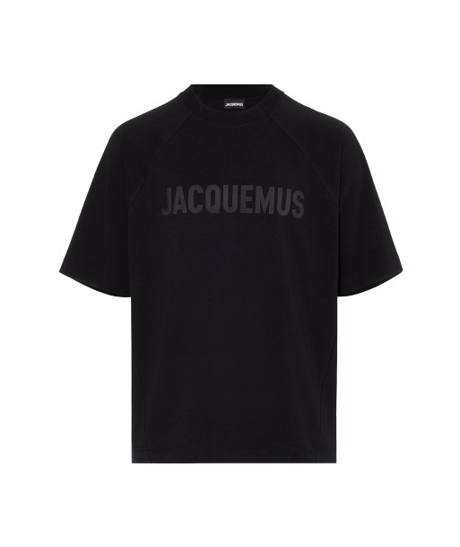 JACQUEMUS - LE T-SHIRT TYPO BLACK français