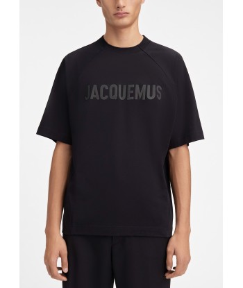 JACQUEMUS - LE T-SHIRT TYPO BLACK français