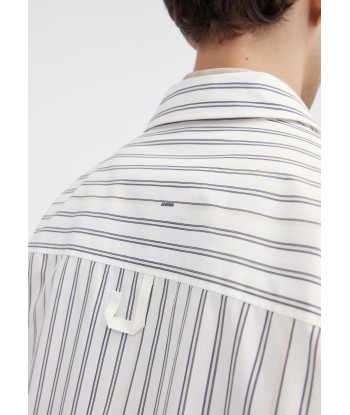 JACQUEMUS - LA CHEMISE MANCHES LONGUES PRINT BEIGE STRIPES d'Europe débarque