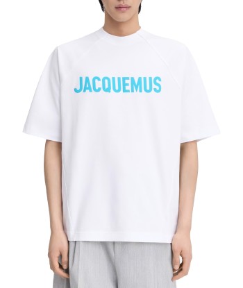 JACQUEMUS - LE T-SHIRT TYPO MULTI WHITE Economisez 