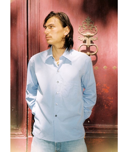 CAMISAS MANOLO - CAMPO SHIRT MEDIUM BLUE sur le site 