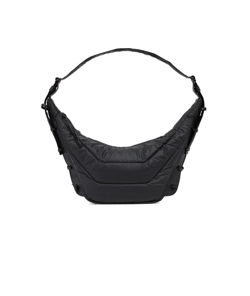 LEMAIRE - MEDIUM SOFT GAME BAG ASH BLACK solde