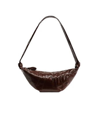 LEMAIRE - MEDIUM CROISSANT BAG CHOCOLATE FONDANT JUSQU'A -70%! 