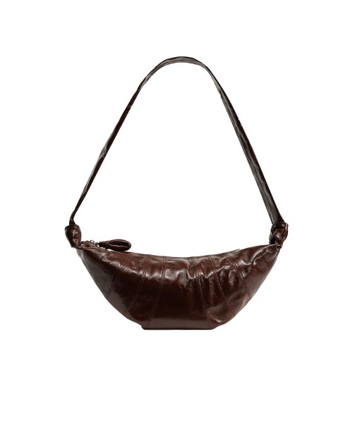 LEMAIRE - MEDIUM CROISSANT BAG CHOCOLATE FONDANT JUSQU'A -70%! 