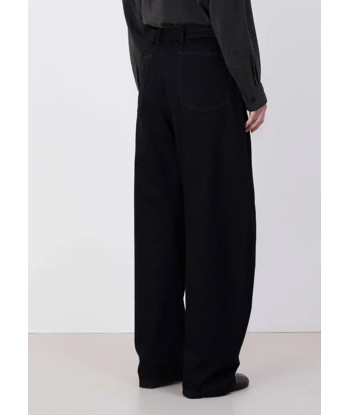 LEMAIRE - TWISTED BELTED PANTS BLACK 2023