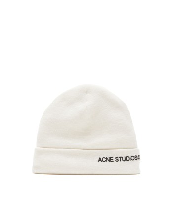 ACNE STUDIOS - EMBROIDERED LOGO BEANIE OFF-WHITE sélection de produits