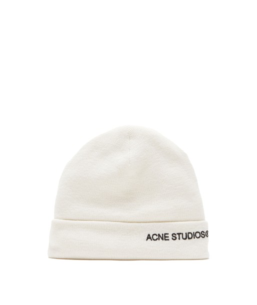 ACNE STUDIOS - EMBROIDERED LOGO BEANIE OFF-WHITE sélection de produits