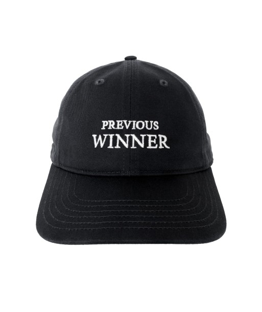 IDEA - PREVIOUS WINNER CAP BLACK Les êtres humains sont 