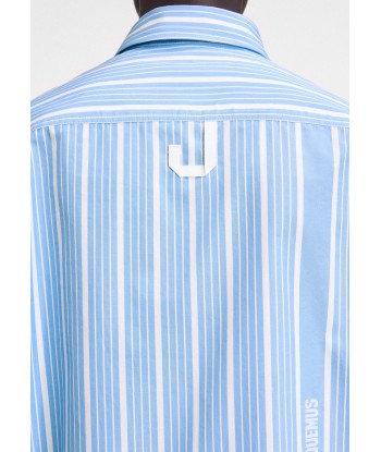 JACQUEMUS - LA CHEMISE SIMON JACQUARD BUSINESS BIG LOGO suggérées chez