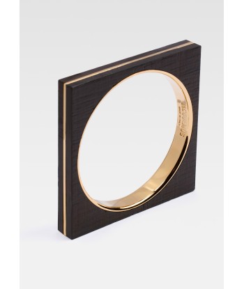 JACQUEMUS - LE BRACELET CARRE GOLD / BROWN 50-70% off 