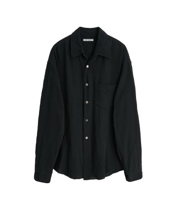 OUR LEGACY - COCO SHIRT WASHED BLACK AIR COTTON de France