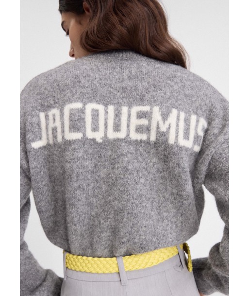 JACQUEMUS - LA MAILLE JACQUEMUS GREY Les êtres humains sont 