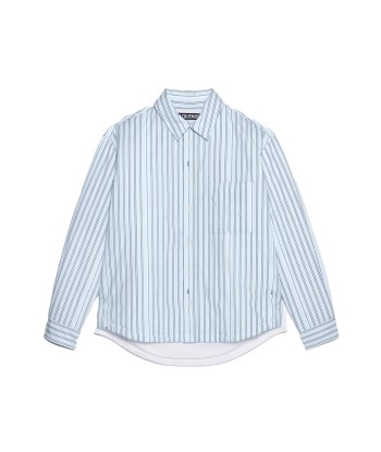 JACQUEMUS - LA CHEMISE BOULANGER PRINT BLUE STRIPES Venez acheter