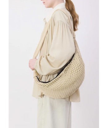 LEMAIRE - CROISSANT FILT BAG LIGHT BEIGE l'achat 