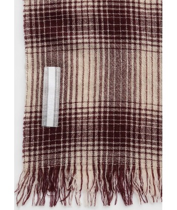 OUR LEGACY - COTTAGE SCARF RESOLUTION CHECK WOOL du meilleur 