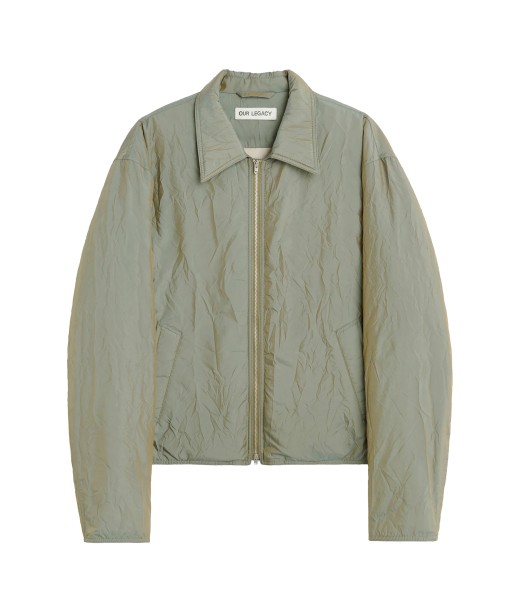 OUR LEGACY - SLIGHT JACKET SHINING OLIVE CRINKLE SOLARO l'achat 