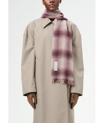 OUR LEGACY - COTTAGE SCARF RESOLUTION CHECK WOOL du meilleur 