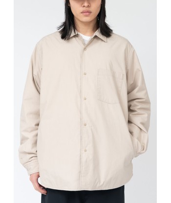 NANAMICA - INSULATION SHIRT JACKET BEIGE Les magasins à Paris et en Île-de-France