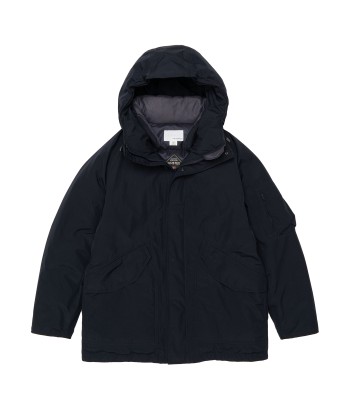 NANAMICA - GORE-TEX DOWN COAT NAVY s'inspire de l'anatomie humaine