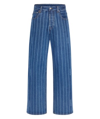 JACQUEMUS - LE DE NÎMES LARGE PRINT BLUE STRIPE Venez acheter