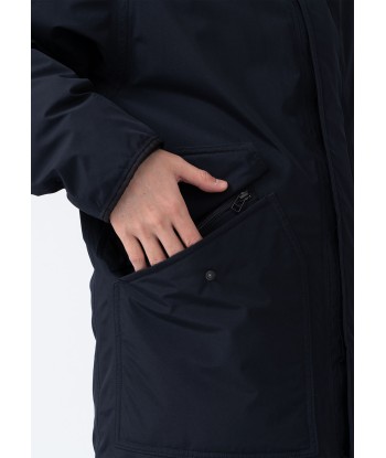 NANAMICA - GORE-TEX DOWN COAT NAVY s'inspire de l'anatomie humaine