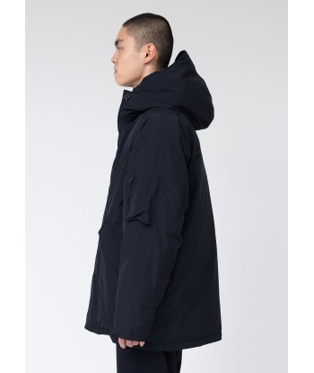 NANAMICA - GORE-TEX DOWN COAT NAVY s'inspire de l'anatomie humaine