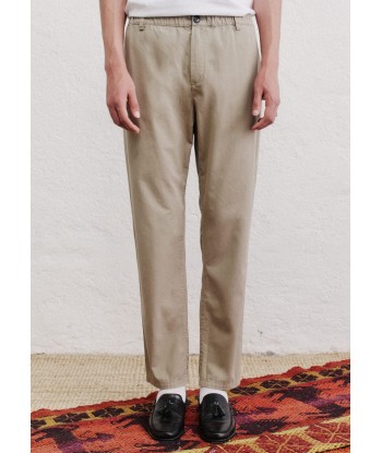 A KIND OF GUISE - ELASTICATED WIDE TROUSERS AMARANTH de technologie