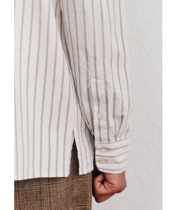 A KIND OF GUISE - GUSTO SHIRT CREAM STRIPE shop