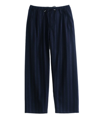 A KIND OF GUISE - SAMURAI TROUSERS OSCURO NAVY STRIPES est présent 