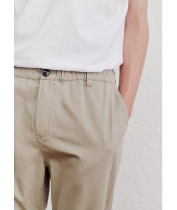 A KIND OF GUISE - ELASTICATED WIDE TROUSERS AMARANTH de technologie