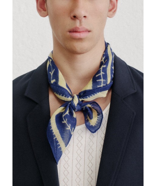 A KIND OF GUISE - SOROCHE WOOL BANDANA ANDEAN BLUE ouvre sa boutique