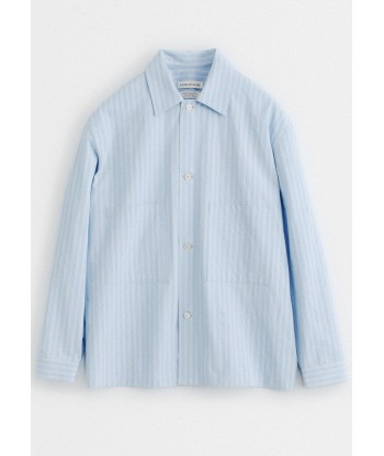 A KIND OF GUISE - SAYAN SHIRT JACKET AQUATIC SAND STRIPES Venez découvrir notre 