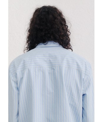 A KIND OF GUISE - SAYAN SHIRT JACKET AQUATIC SAND STRIPES Venez découvrir notre 