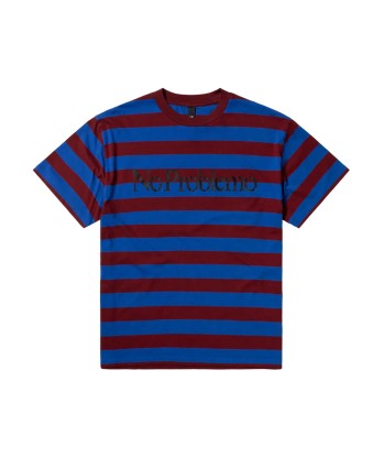 NO PROBLEMO - NO PROBLEMO STRIPED SS TEE BURGUNDY / MULTI Venez découvrir notre 