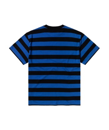 NO PROBLEMO - NO PROBLEMO STRIPED SS TEE BLACK / MULTI en stock