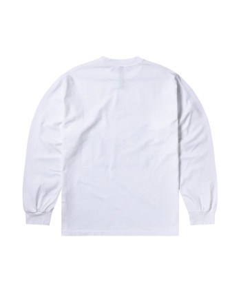 NO PROBLEMO - VISITORS LS TEE WHITE destockage