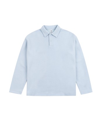 RECEPTION  - INTERLOCK POLO SWEAT ICE BLUE Le MVP de beaucoup