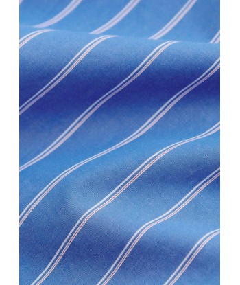 A KIND OF GUISE - GUSTO SHIRT BLUE RIVIERA STRIPE de technologie