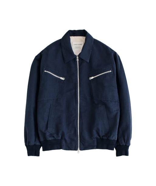 A KIND OF GUISE - BRANIMIR BLOUSON BLU NAVY la chaussure