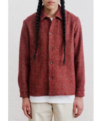 A KIND OF GUISE - CULLU OVERSHIRT GUAVA HERRINGBONE les muscles