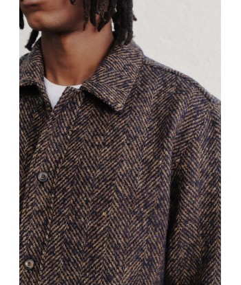 A KIND OF GUISE - CULLU OVERSHIRT OPAL HERRINGBONE le concept de la Pate a emporter 