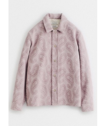 A KIND OF GUISE - CULLU OVERSHIRT CHENILLE LILAC hantent personnes