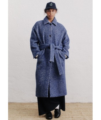 A KIND OF GUISE - EALA COAT HERRINGBONE BLUE prix pour 