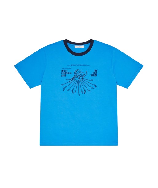 WALES BONNER - SATURN T SHIRT BLUE ou a consommer sur place