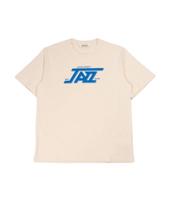 WALES BONNER - JAZZ T SHIRT IVORY Jusqu'à 80% De Réduction