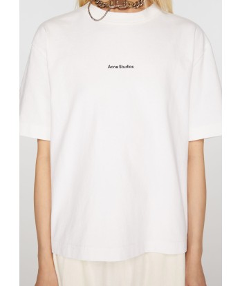 ACNE STUDIOS - LOGO T-SHIRT OPTIC WHITE Le MVP de beaucoup