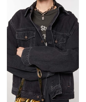 ACNE STUDIOS - DENIM JACKET - RELAXED FIT BLACK 2023