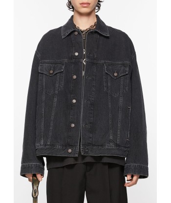 ACNE STUDIOS - DENIM JACKET - RELAXED FIT BLACK 2023