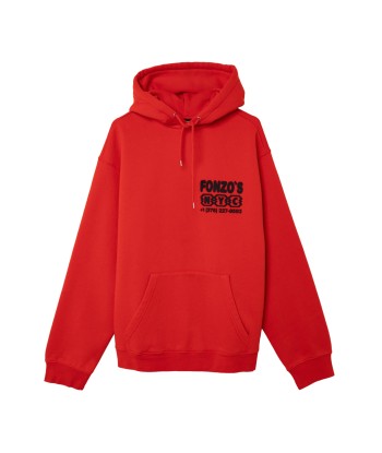 PUBLIC POSSESSION - FONZO HOODIE BRIGHT RED paiement sécurisé